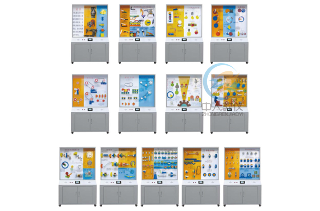 語音同步解說機械設(shè)計基礎(chǔ)陳列柜,機械設(shè)計基礎(chǔ)教學陳列柜