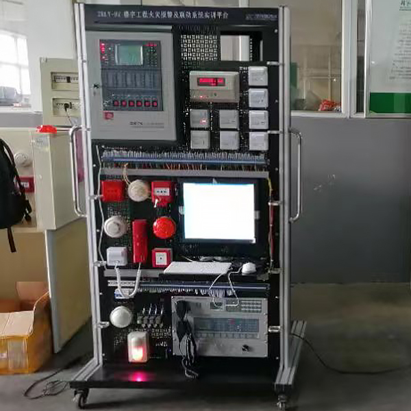 樓宇工程火災(zāi)報(bào)警及聯(lián)動(dòng)系統(tǒng)實(shí)訓(xùn)平臺(tái),消防聯(lián)動(dòng)報(bào)警實(shí)訓(xùn)裝置